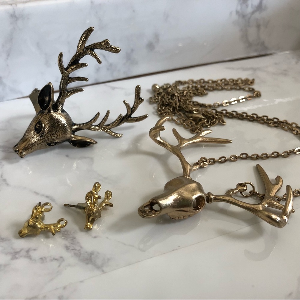 Deer jewelry bundle